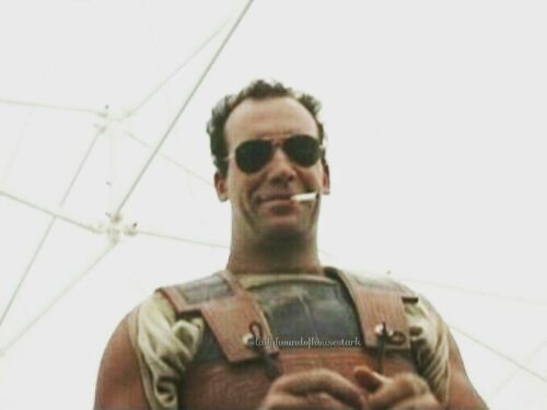 Rory McCann on set of Alexander, date unknown
